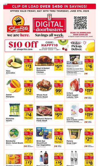 ShopRite Flyer - 05/30/2025 - 06/05/2025.