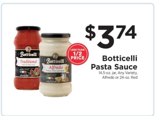 Botticelli Pasta Sauce