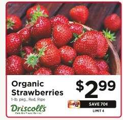 Organic Strawberries