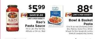 Rao's Pasta Sauce