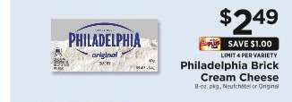 Philadelphia Brick Cream Cheese