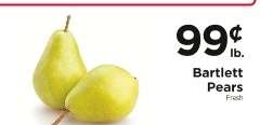 Bartlett Pears