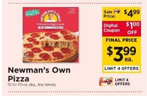 Newman's Own Pizza