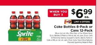Coke Bottles 8-Pack or Cans 12-Pack