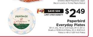 Paperbird Everyday Plates