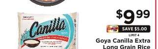 Goya Canilla Extra Long Grain Rice
