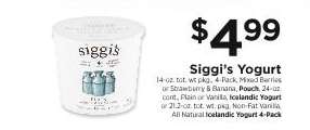 Siggi's Yogurt