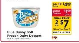 Blue Bunny Soft Frozen Dairy Dessert