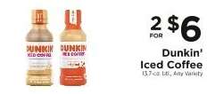 Dunkin' Iced Coffee