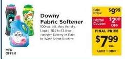Downy Fabric Softener