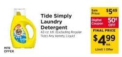 Tide Simply Laundry Detergent