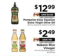 Pompeian Easy Squeeze Extra Virgin Olive Oil