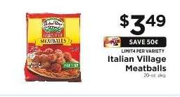 Italian Village Meatballs