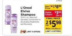 L'Oreal Elvive Shampoo