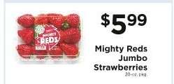 Mighty Reds Jumbo Strawberries