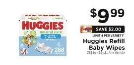 Huggies Refill Baby Wipes