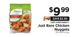 Just Bare Chicken Nuggets