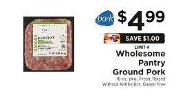 Wholesome Pantry Ground Pork