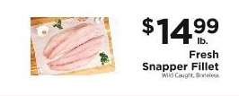 Fresh Snapper Fillet