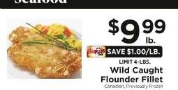 Wild Caught Flounder Fillet