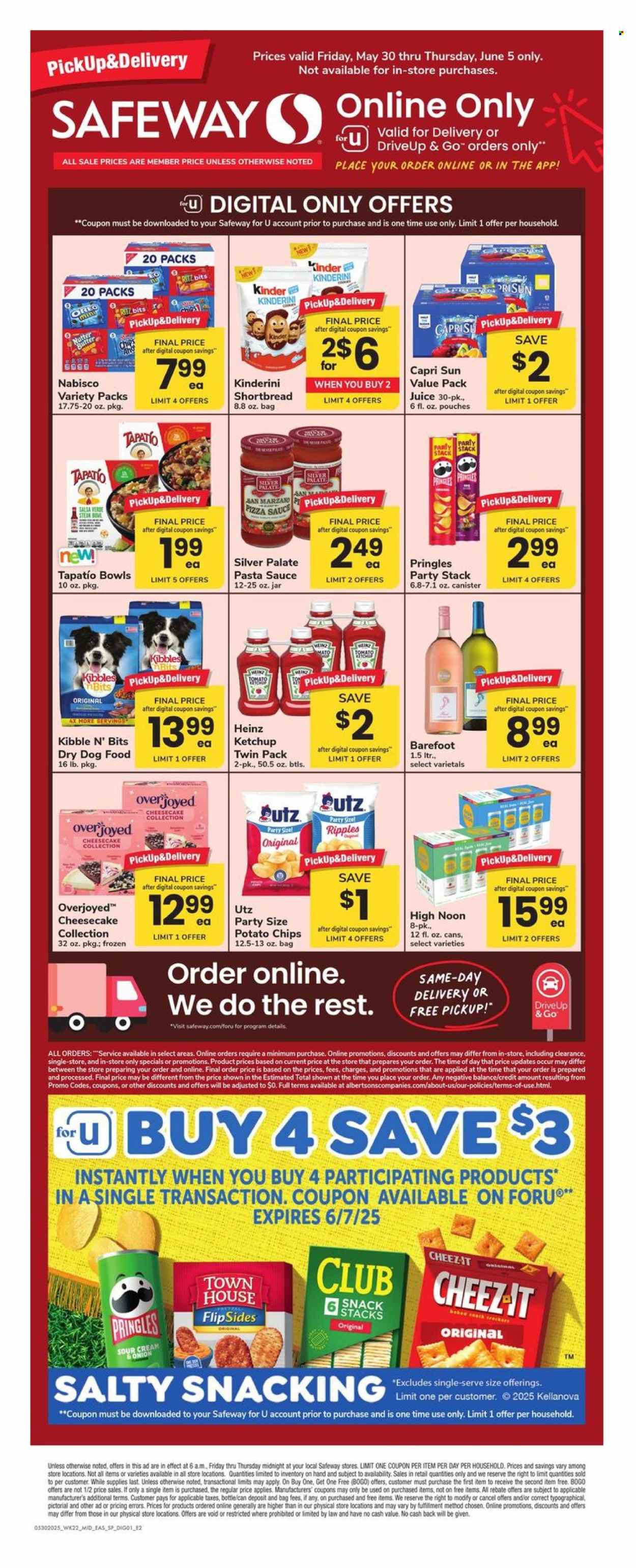 Safeway ad - 05/30/2025 - 06/05/2025. Page 1