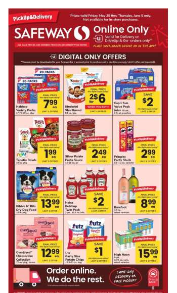 Safeway Flyer - 05/30/2025 - 06/05/2025.