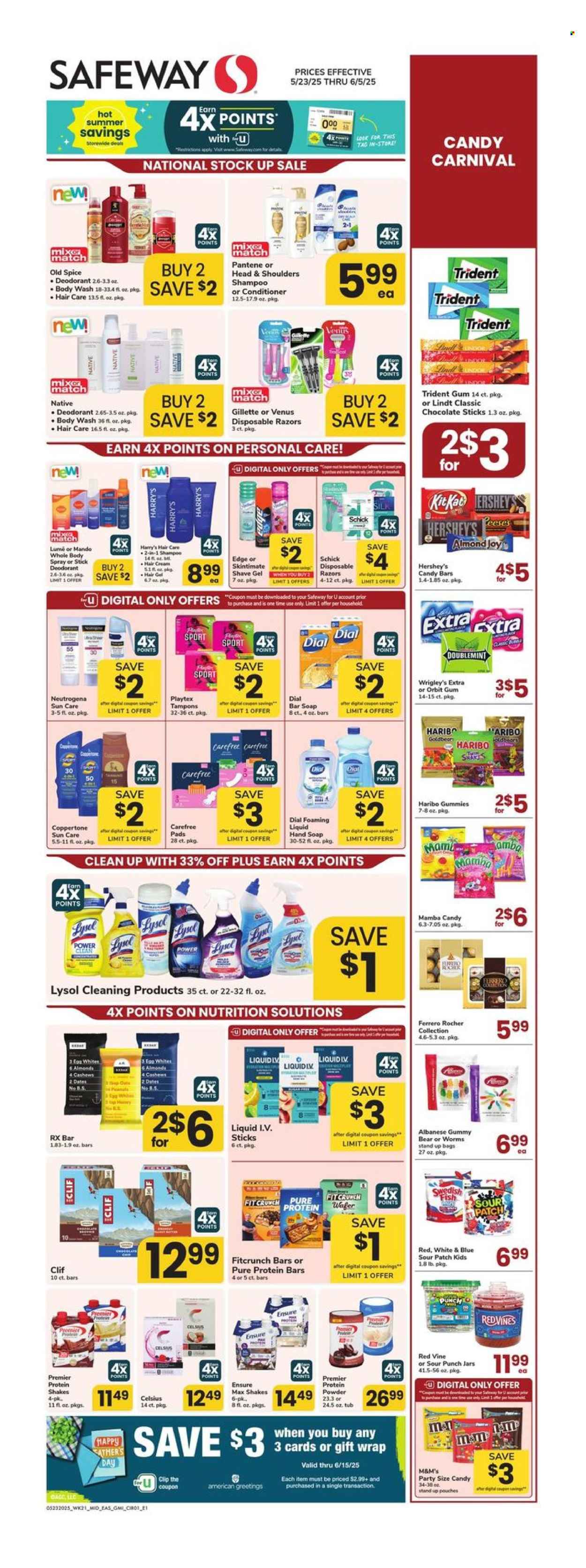 Safeway ad - 05/23/2025 - 06/05/2025. Page 1