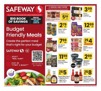 Safeway Flyer - 05/30/2025 - 06/26/2025.