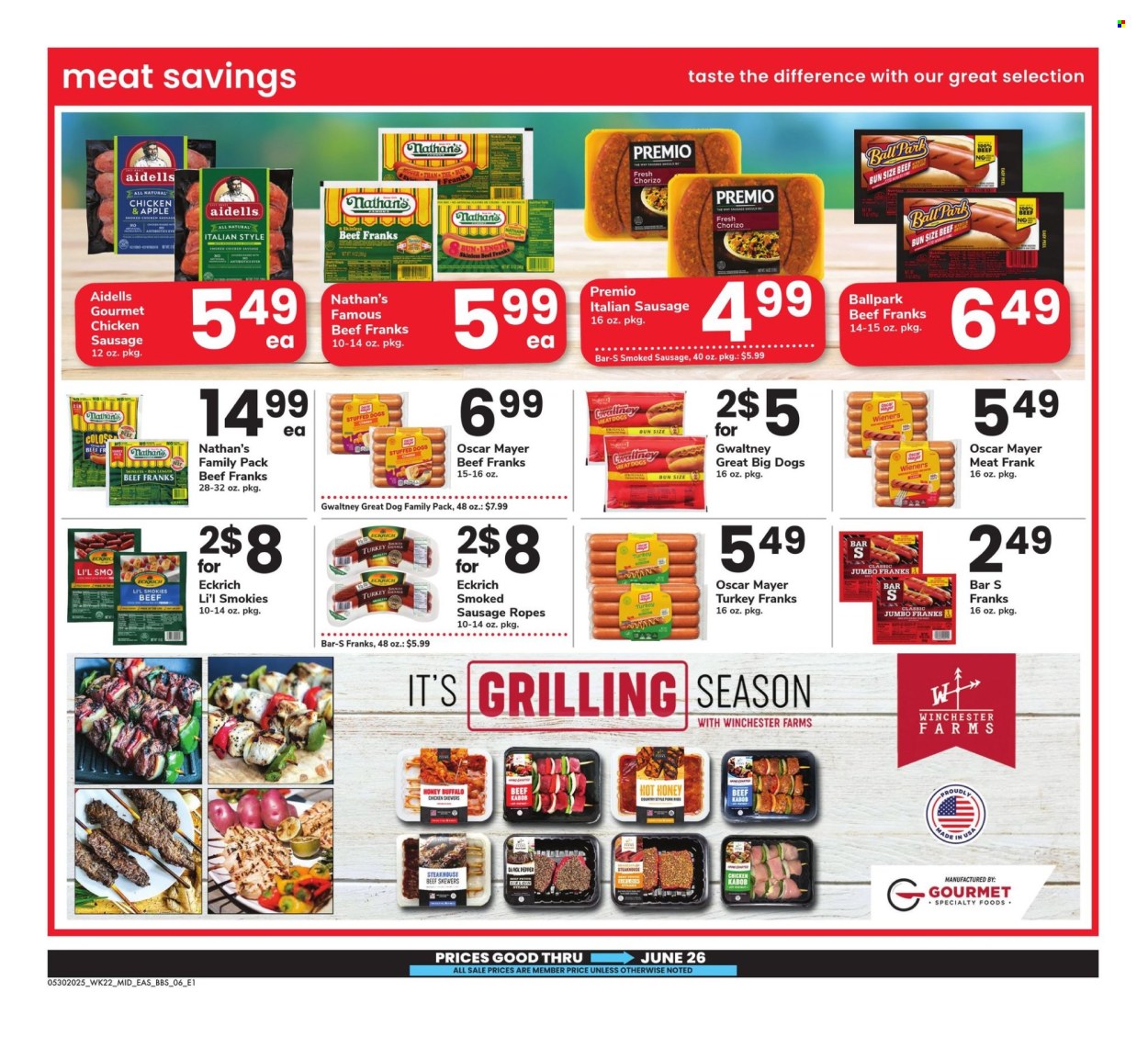 Safeway ad - 05/30/2025 - 06/26/2025. Page 6