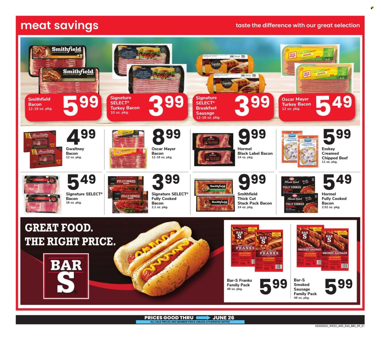 Safeway ad - 05/30/2025 - 06/26/2025. Page 9