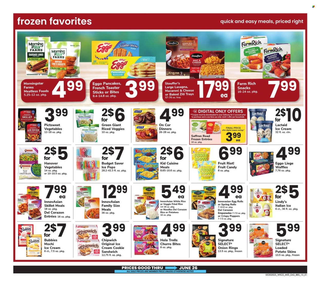 Safeway ad - 05/30/2025 - 06/26/2025. Page 15