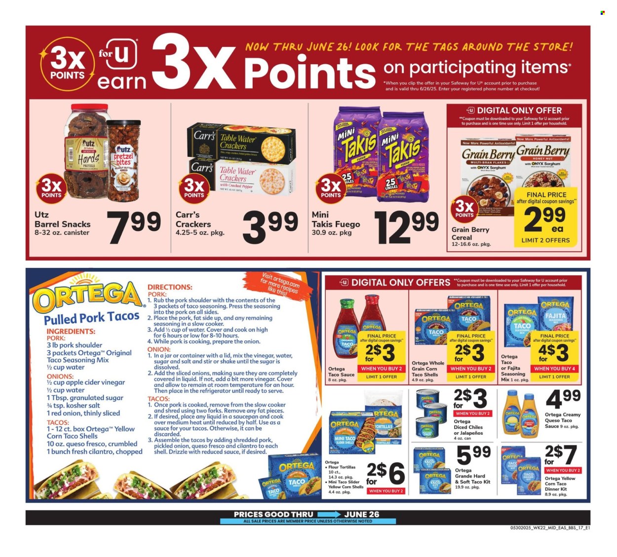 Safeway ad - 05/30/2025 - 06/26/2025. Page 17