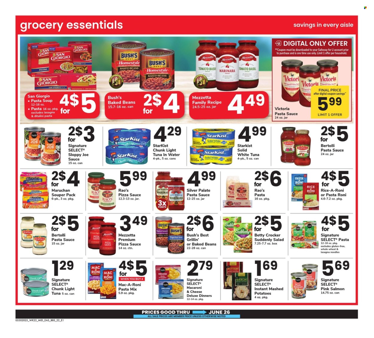 Safeway ad - 05/30/2025 - 06/26/2025. Page 22