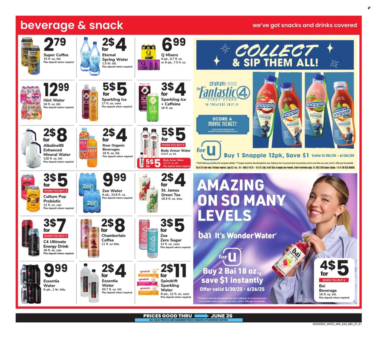Safeway ad - 05/30/2025 - 06/26/2025. Page 27