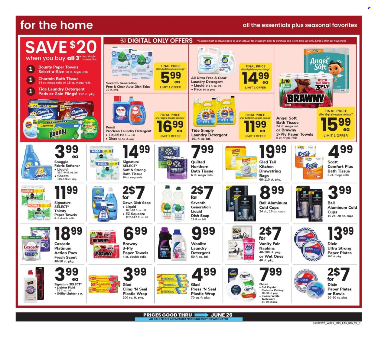 Safeway ad - 05/30/2025 - 06/26/2025. Page 29