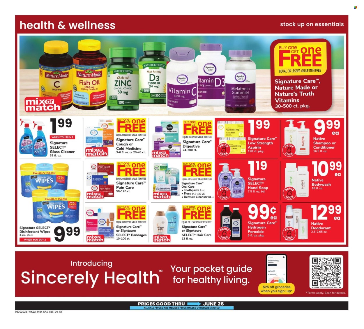 Safeway ad - 05/30/2025 - 06/26/2025. Page 30