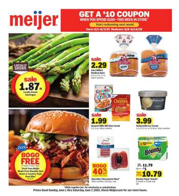 Meijer Flyer - 06/01/2025 - 06/07/2025.