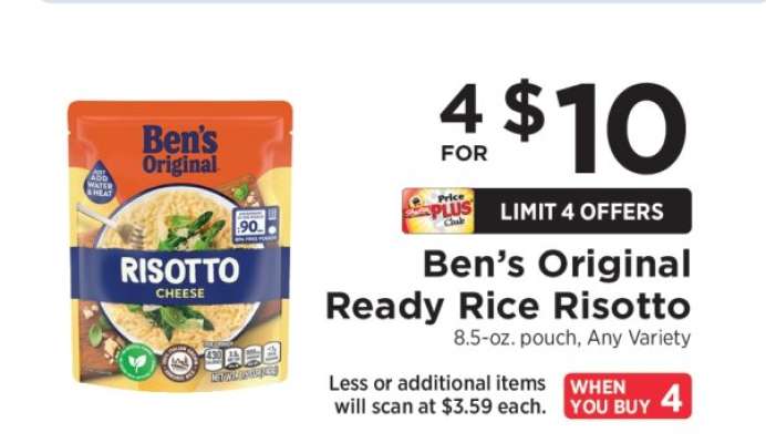 Ben’s Original Ready Rice Risotto