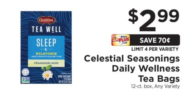 Celestial Seasonings Daily Wellness Tea Bags