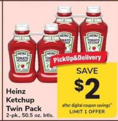 Heinz Ketchup Twin Pack