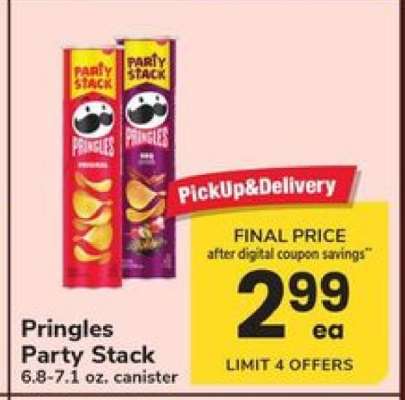 Pringles Party Stack