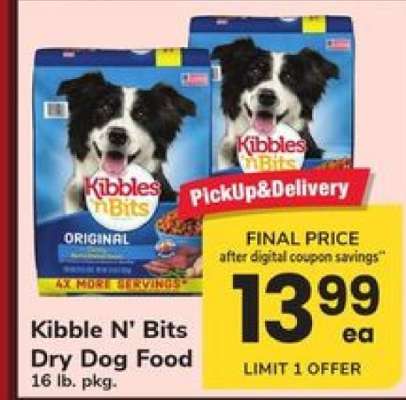 Kibble N' Bits Dry Dog Food