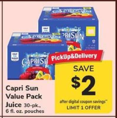 Capri Sun Value Pack Juice
