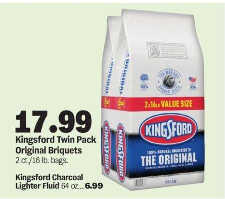 Kingsford Twin Pack Original Briquets