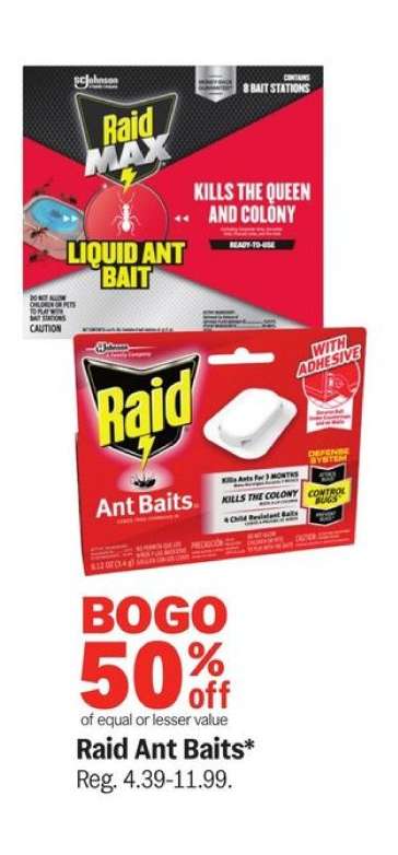Raid Ant Baits*