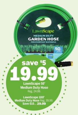 LawnScape 50’ Medium Duty Hose