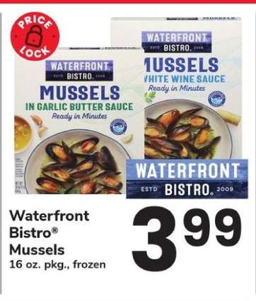 Waterfront Bistro Mussels
