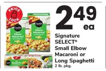 Signature SELECT Small Elbow Macaroni or Long Spaghetti