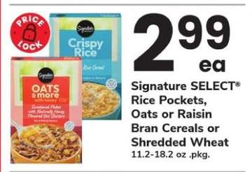 Signature SELECT Cereals