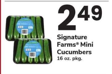 Signature Farms® Mini Cucumbers